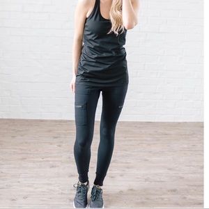 Work It Cargo Joggers in Black
